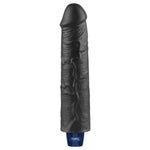 Lovetoy Softee Dildo Vibrator Realist Negru USB 24 cm