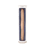 Dildo dublu Silexd culoarea pielii, mărimea S 38,5 cm