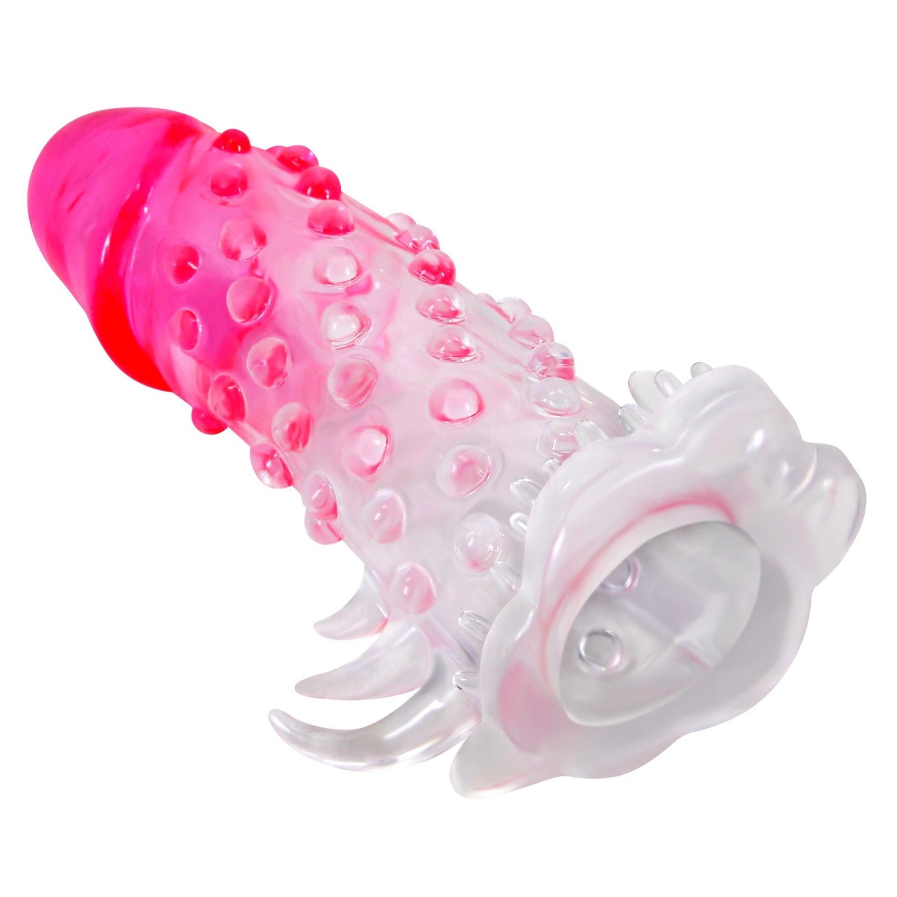 Extensie de penis Wilford Pretty Love 13,5 cm impermeabilă cu dop anal
