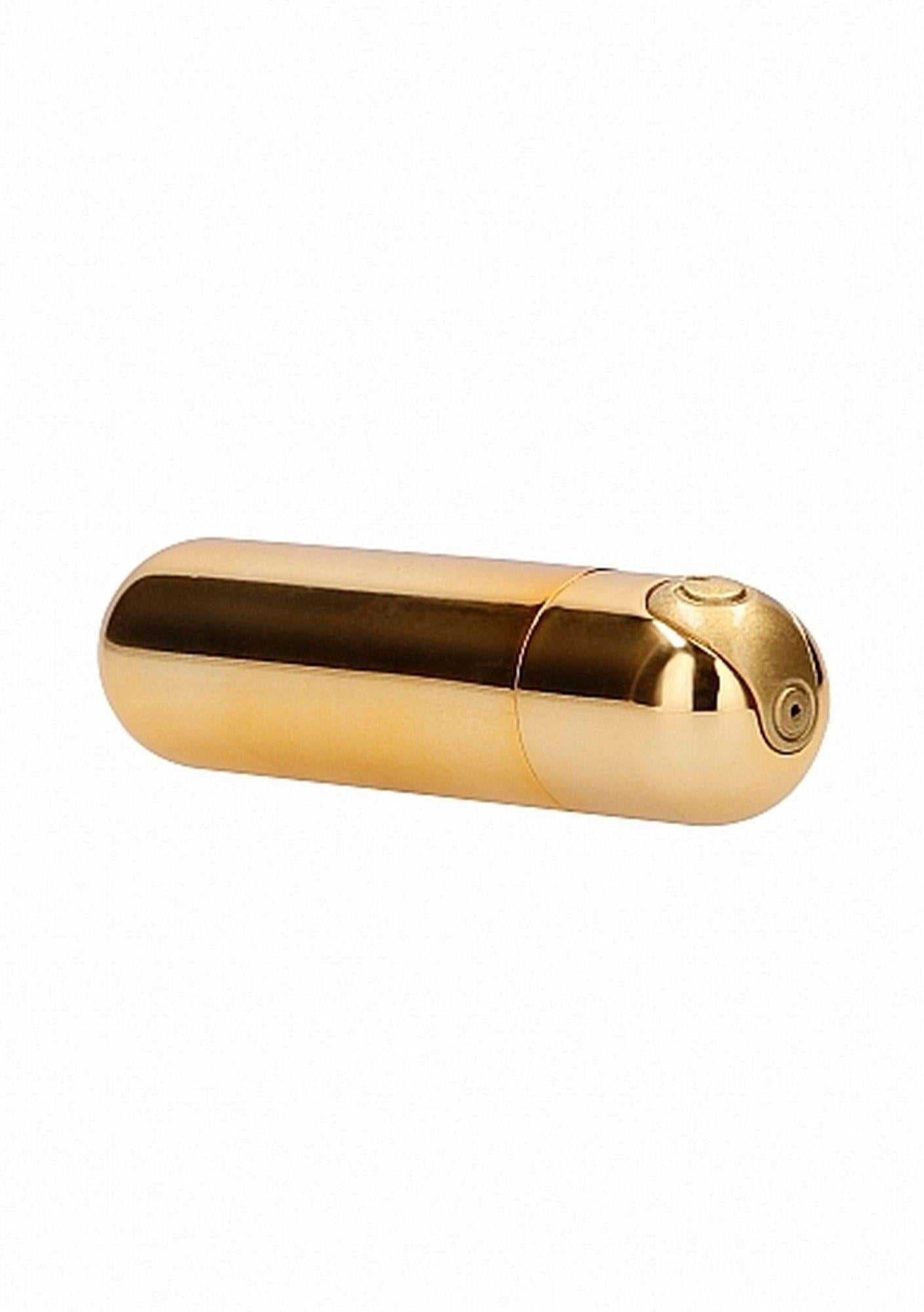 Vibrator mini USB Be Good Tonight Gold cu 10 moduri