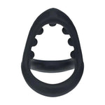 Inel din silicon Tri-O'Levelz negru 5-2 cm