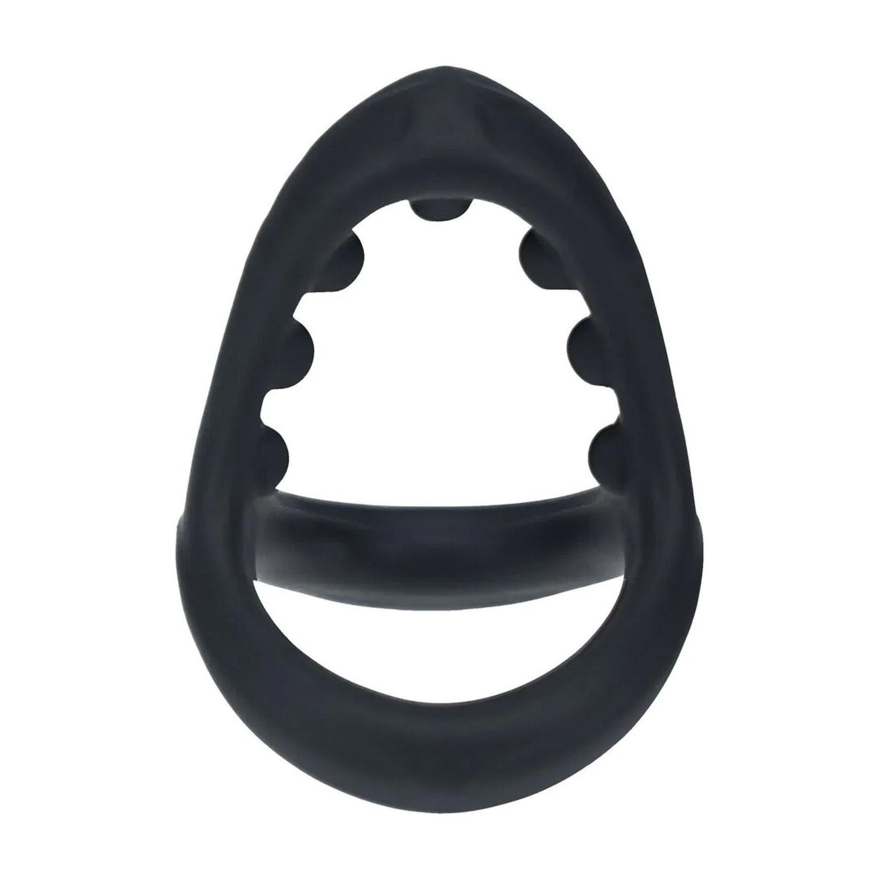 Inel din silicon Tri-O'Levelz negru 5-2 cm