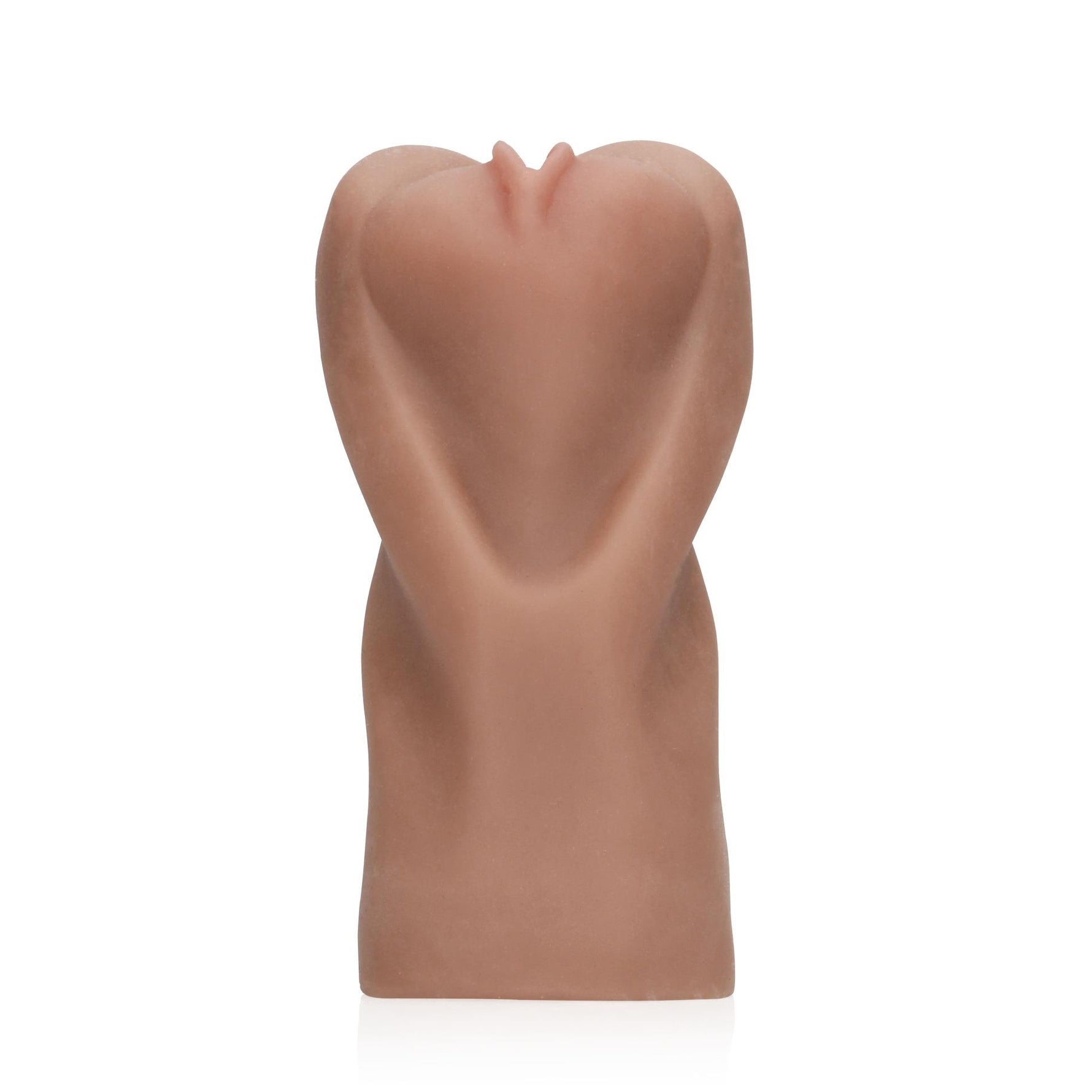 Masturbator vaginal Teacher S-Line, bronzat, TPR, 10 cm