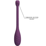 Vibrator portabil Leviathan cu aplicație Pretty Love controlată, violet