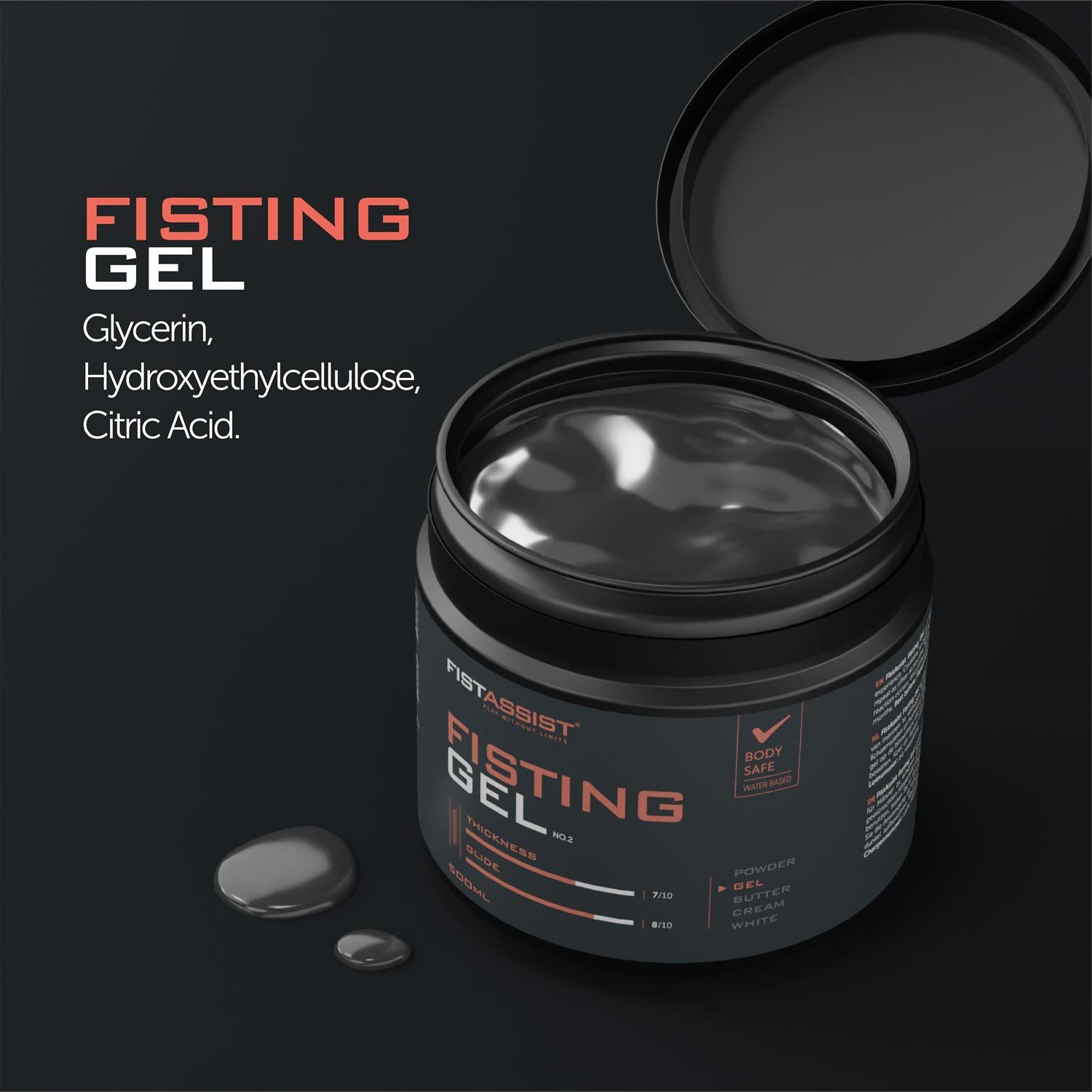 Gel de fisting extra gros Fist Assist Cobeco 500ml