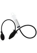 Dop anal gonflabil lubrifiant din silicon negru Hidden Desire Extreme