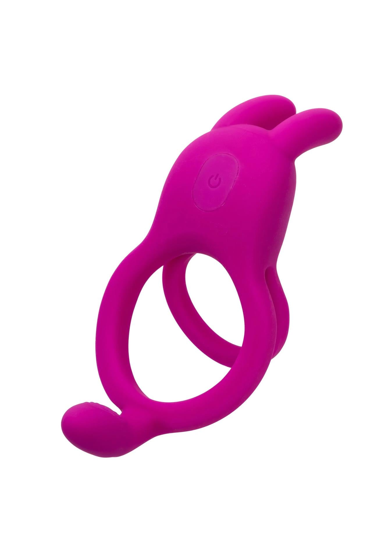 Inel vibrant Calexotics Iepuraș Ureche Roz USB