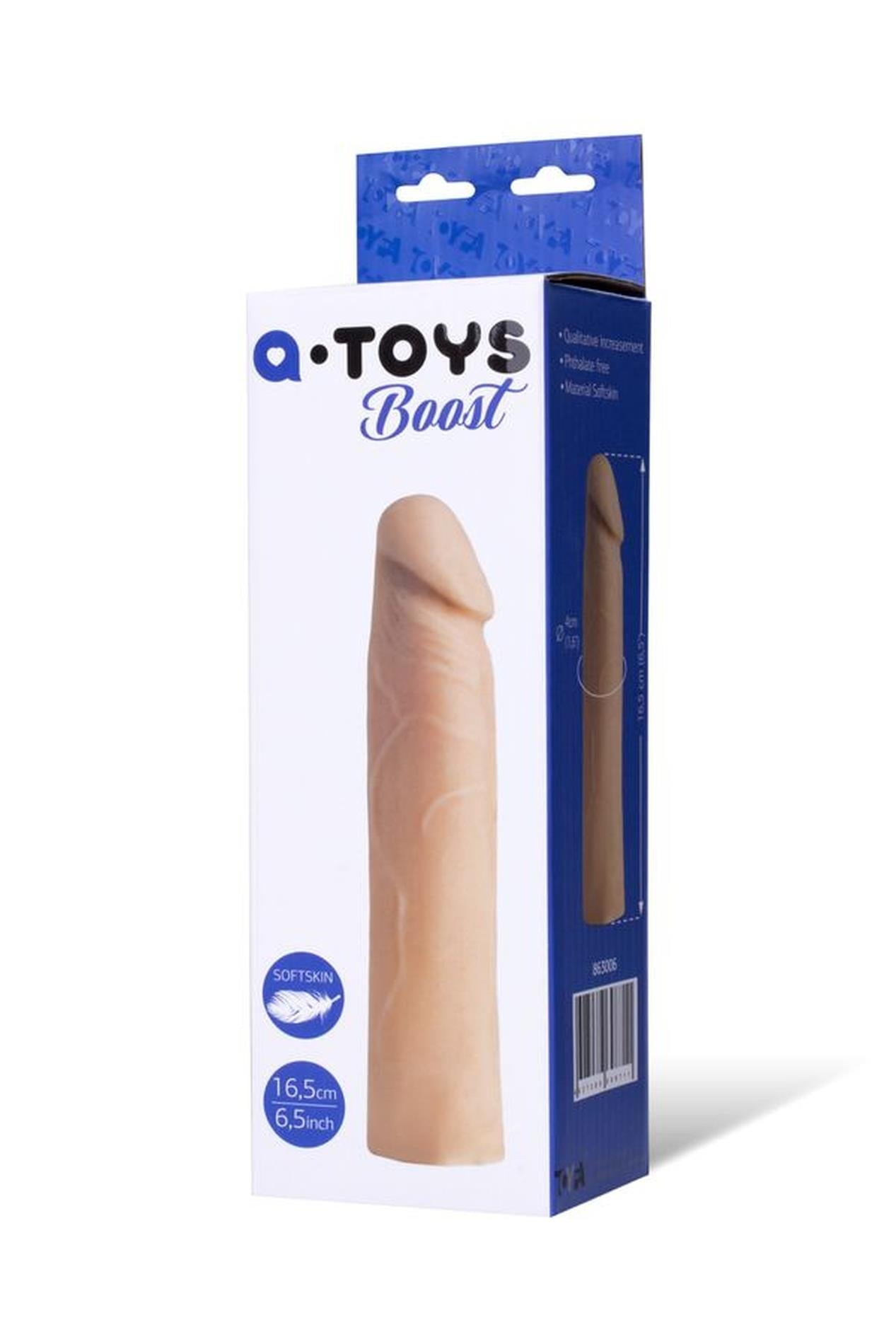 Manșon pentru penis A-Toys Softskin Flesh