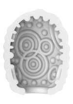 Masturbator mini ToyJoy HERO Wave, alb, TPE