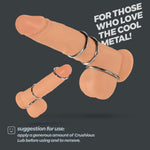 Set de 3 inele metalice Crushious Metaleros 3,85 cm