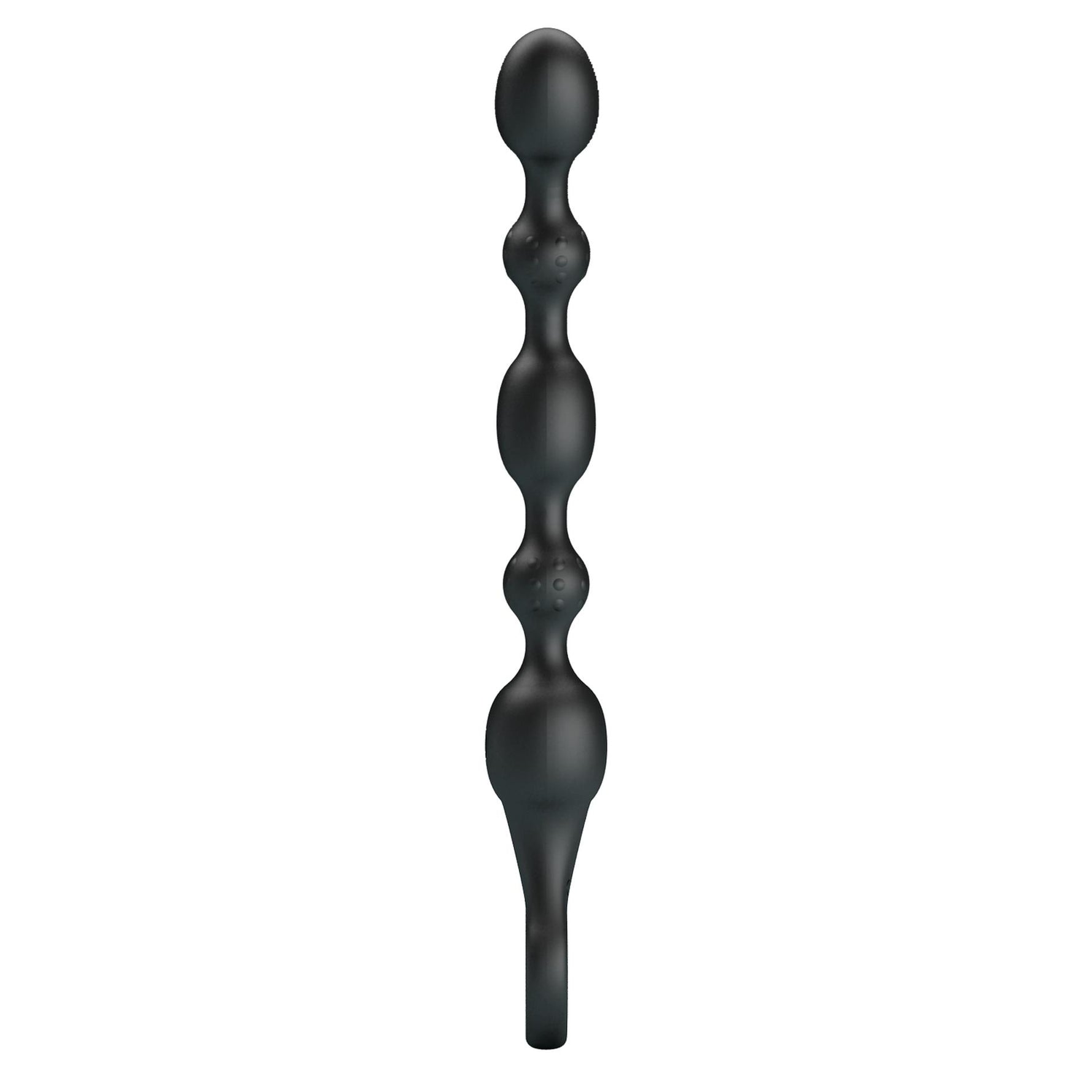 Vibrator anal cu perle din silicon Pretty Love Van, 10 moduri, USB