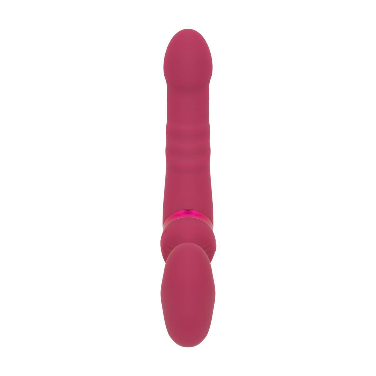 Vibrator dublu fără bretele Lovense Lapis din silicon, impermeabil, USB