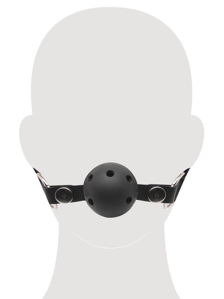 Fetish Fantasy Series Gag respirabil negru 4 cm