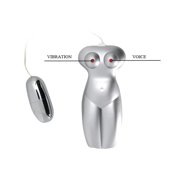 Păpușă vibratoare Baile Finish Girl cu două găuri