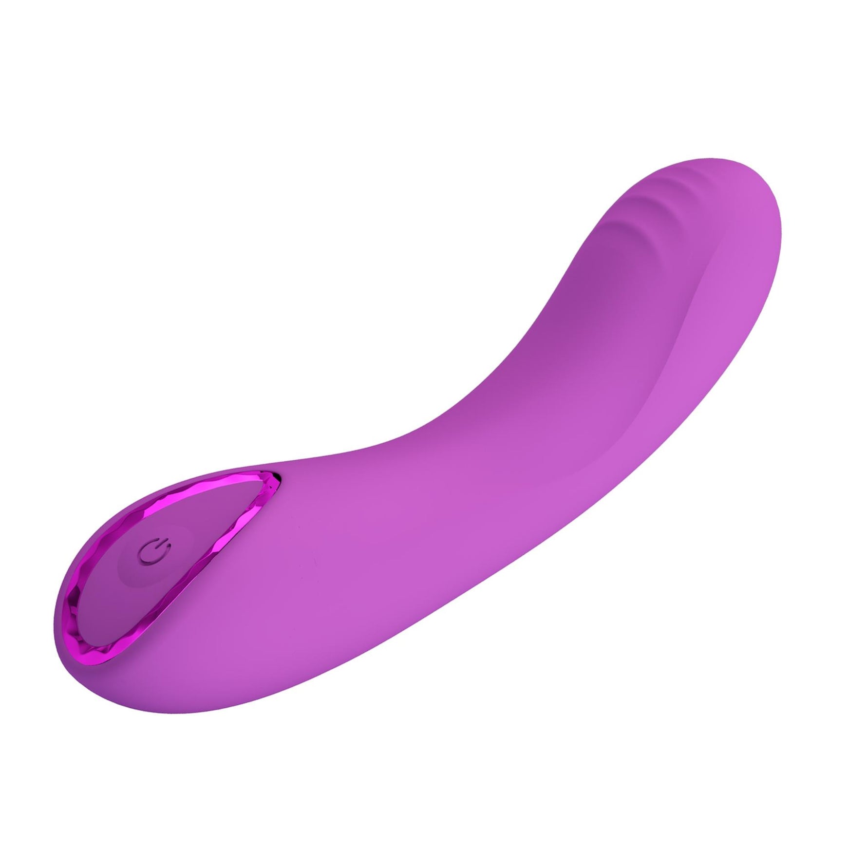 Vibrator Pretty Love DJ Dick din silicon pentru punctul G, 10 vibrații, USB