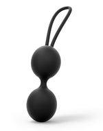 Bile de gheișă din silicon Dorcel Dual Balls Noir