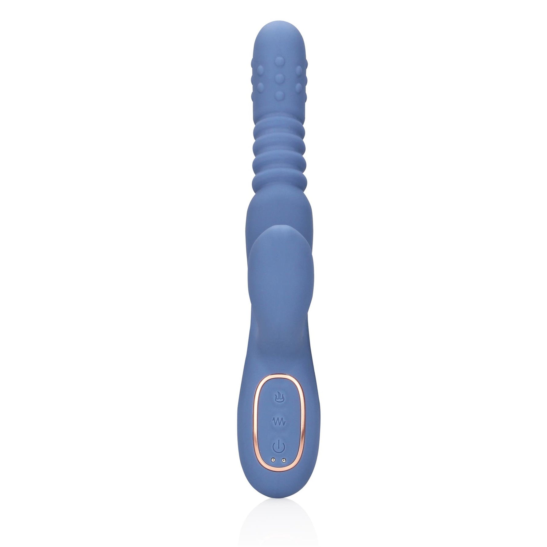 Vibrator Loveline Blue Thrust Bunny