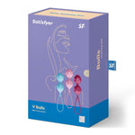 Bile Satisfyer Balls C03, set de 3 bucăți, 3/4 cm