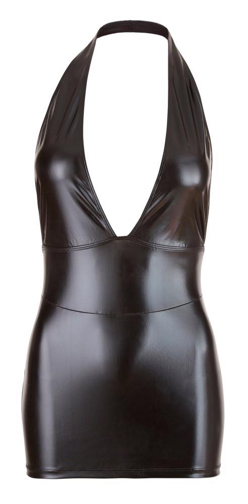 Rochie Cottelli PARTY cu aspect ud, neagră, M
