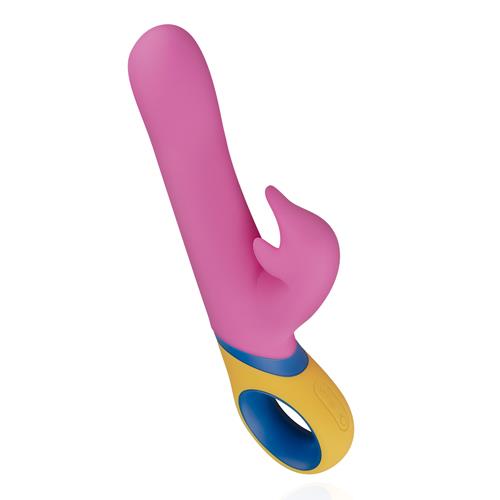Vibrator PMV20 Copy Bunny Multicolor USB 23 cm