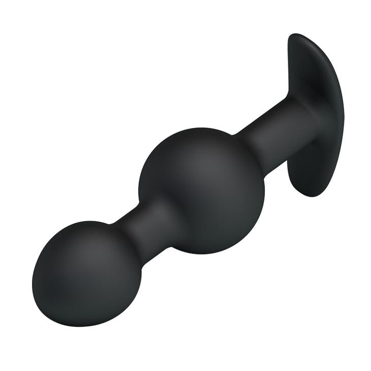 Dop anal din silicon Pretty Love Heavy Balls 10,4 cm