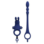 Inel vibrant pentru penis Pretty Love, silicon, impermeabil, cu 10 funcții