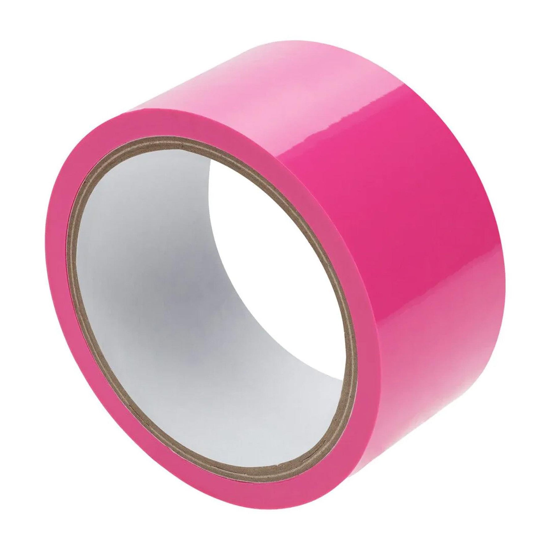Bandă de legare PVC Ouch roz 20m