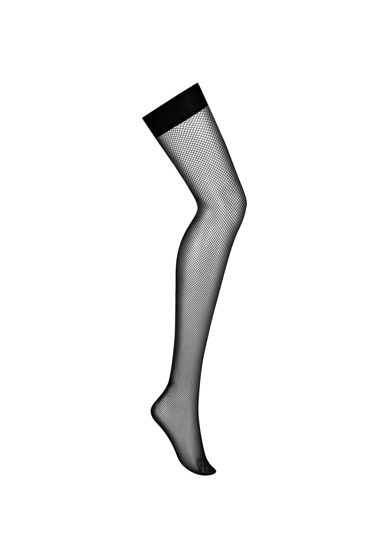 Ciorapi negri din plasă Obsessive S823 S/M/L