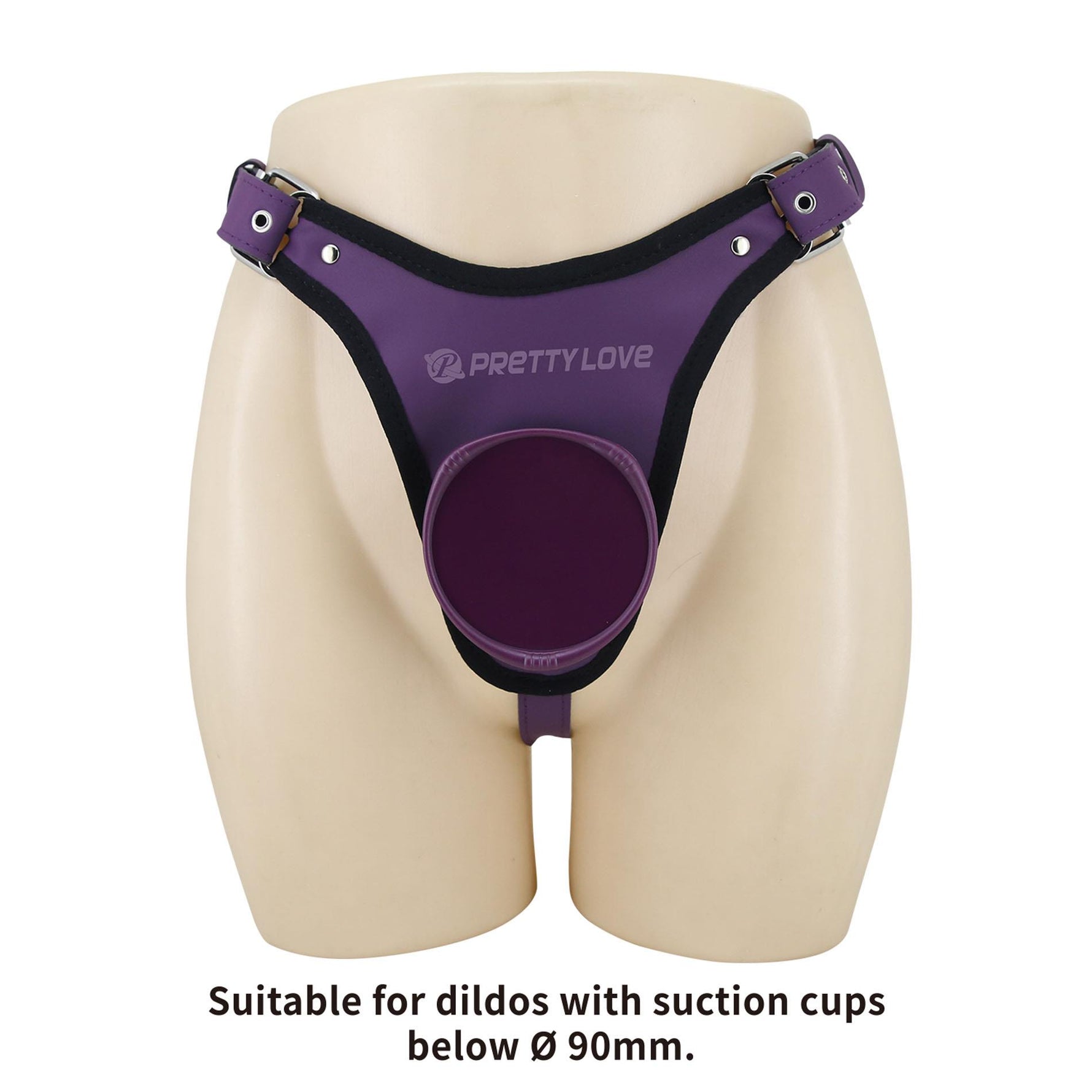 Chiloți Pretty Love Caldric III Universal Purple Harness