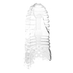 Masturbator Me You Us Glacier cu două fețe, transparent, TPE, 14,5 cm