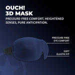 Mască de ochi 3D Ouch, bleumarin