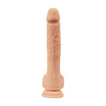 Dildo realist cu vibrații Fantasy Zeus, 21 cm, cu telecomandă