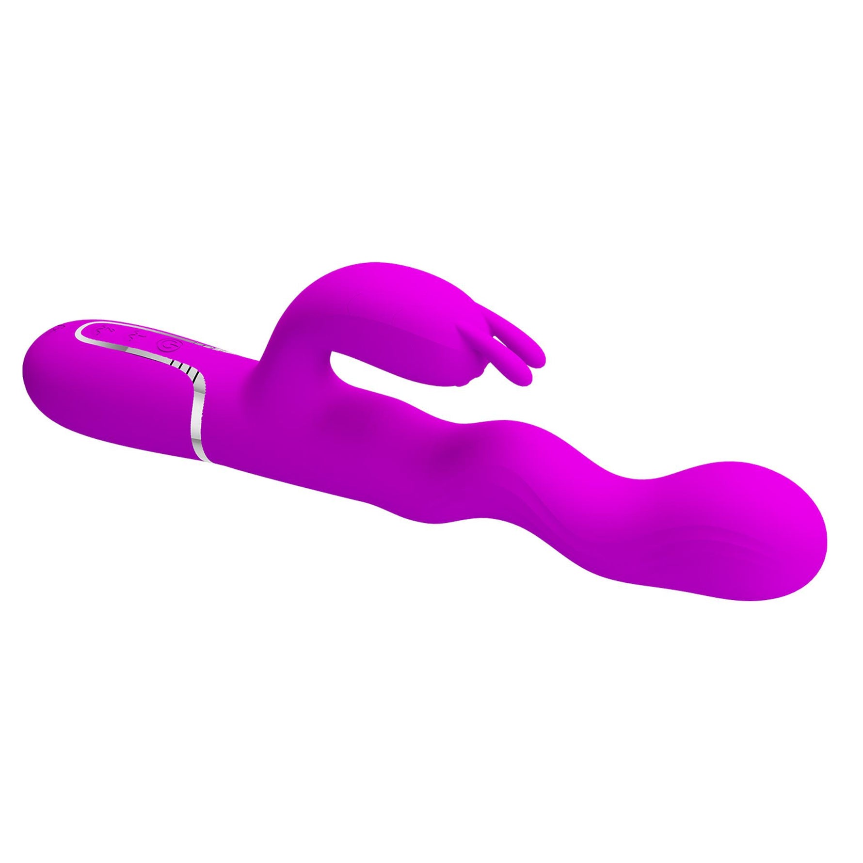 Vibrator Pretty Love Laursen Purple USB Wave Bunny