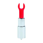 Vibrator mini ruj Loveline verde cu 4 vârfuri USB