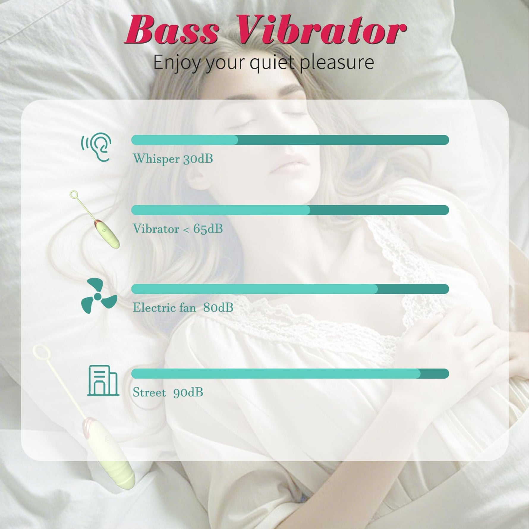 Vibratoare USB Fox din silicon încălzit, seria B, verde ou, 21 cm