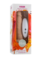 Vibrator realist Alive Cesar Cyber ​​​​Skin 18 cm