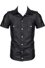 Tricou Regnes Fetish Planet wetlook negru L
