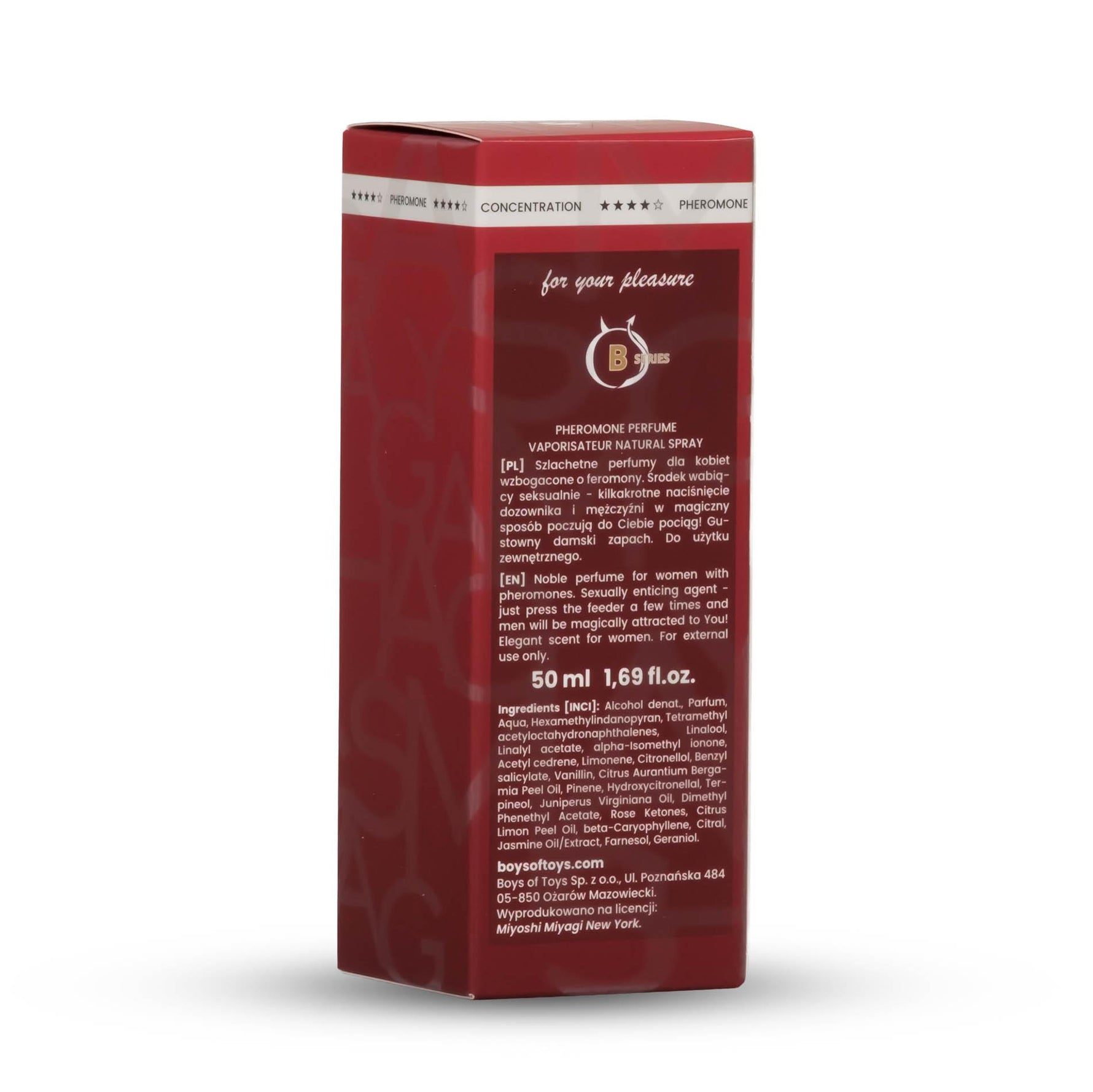 Parfum cu feromoni Miyoshi Miyagi Instinct pentru femei 50 ml
