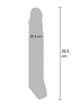 Extensor de penis ToyJoy Get Real, transparent, XL, 22,5 cm