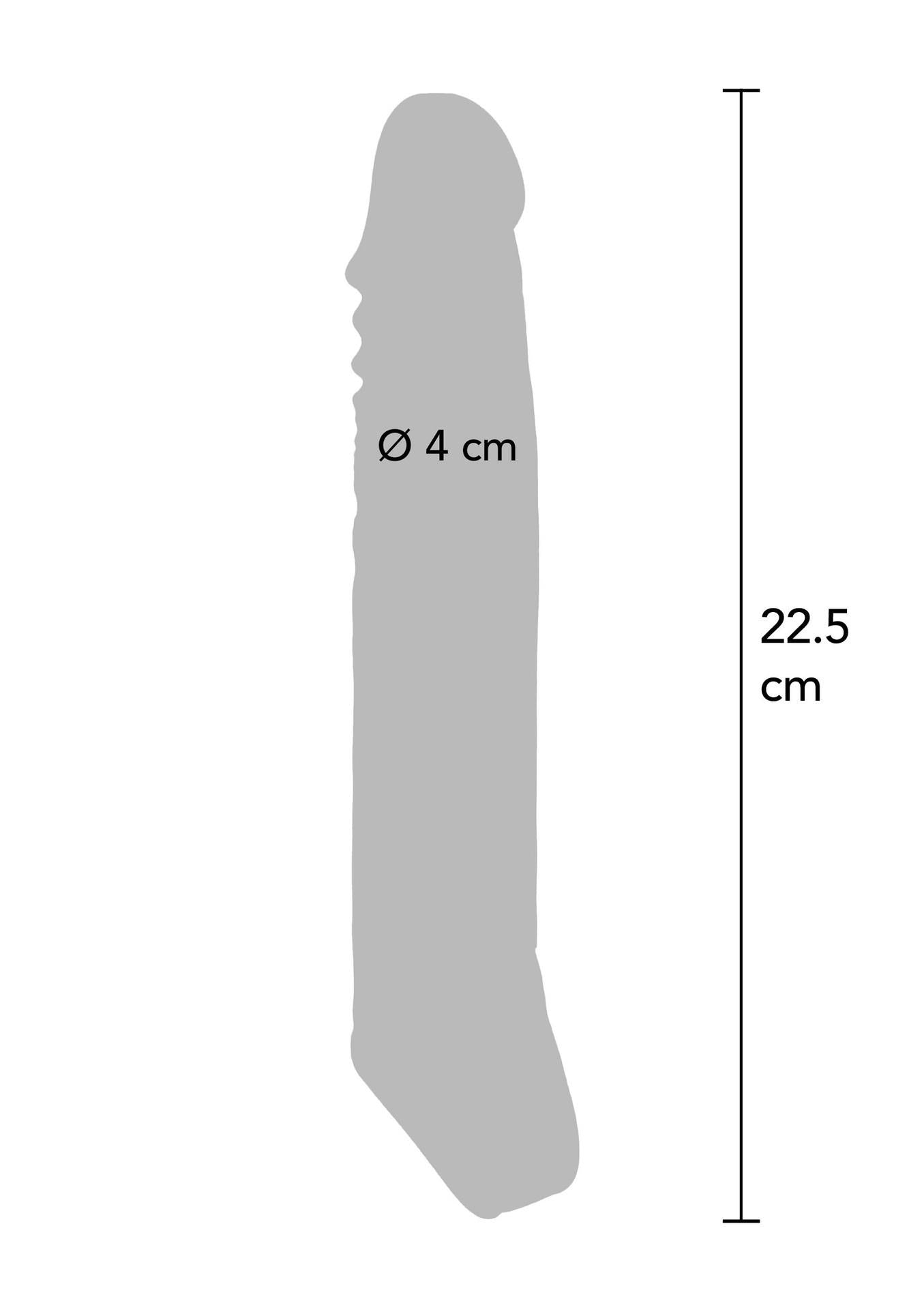 Extensor de penis ToyJoy Get Real, transparent, XL, 22,5 cm