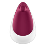 Vibrator Satisfyer Spot On cu 3 Berry, stimulator clitoridian USB din silicon