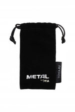 Plug anal TOYFA din metal argintiu cu cristal roșu