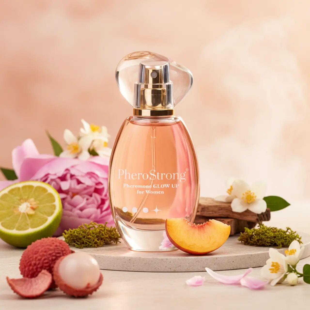 Parfum cu feromoni PheroStrong Glow Up pentru femei 50ml