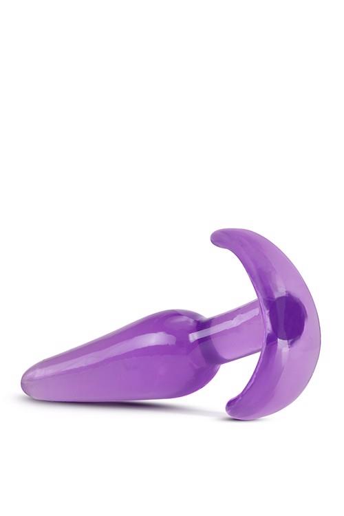 Dop anal B Yours Slim, mov, TPE, 10,8 cm