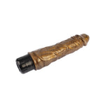 Vibrator realist Chubby Beau Gold, auriu, DarkMuscle, 22 cm
