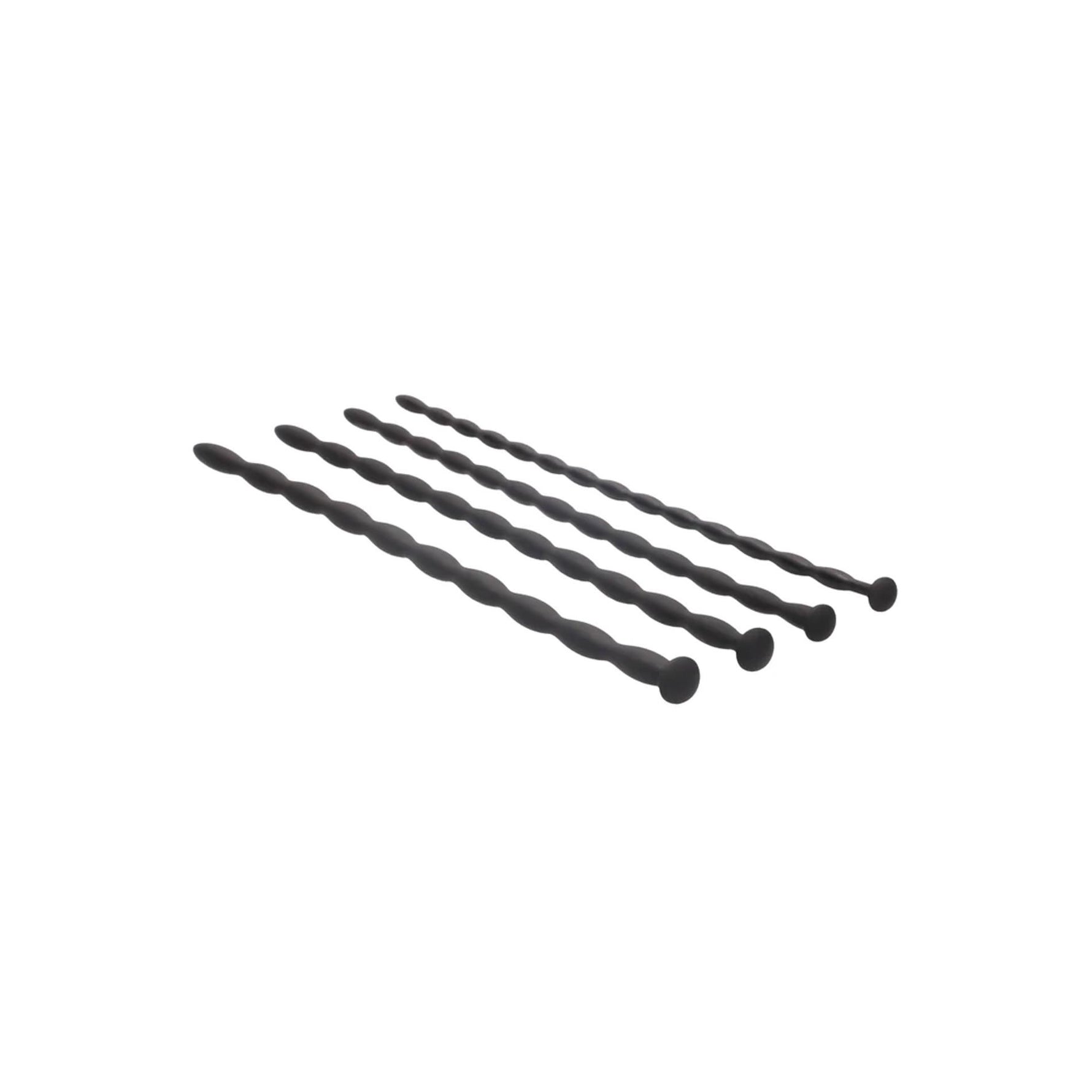 Set de 4 sonde uretrale spiralate din silicon Ouch! 30 cm