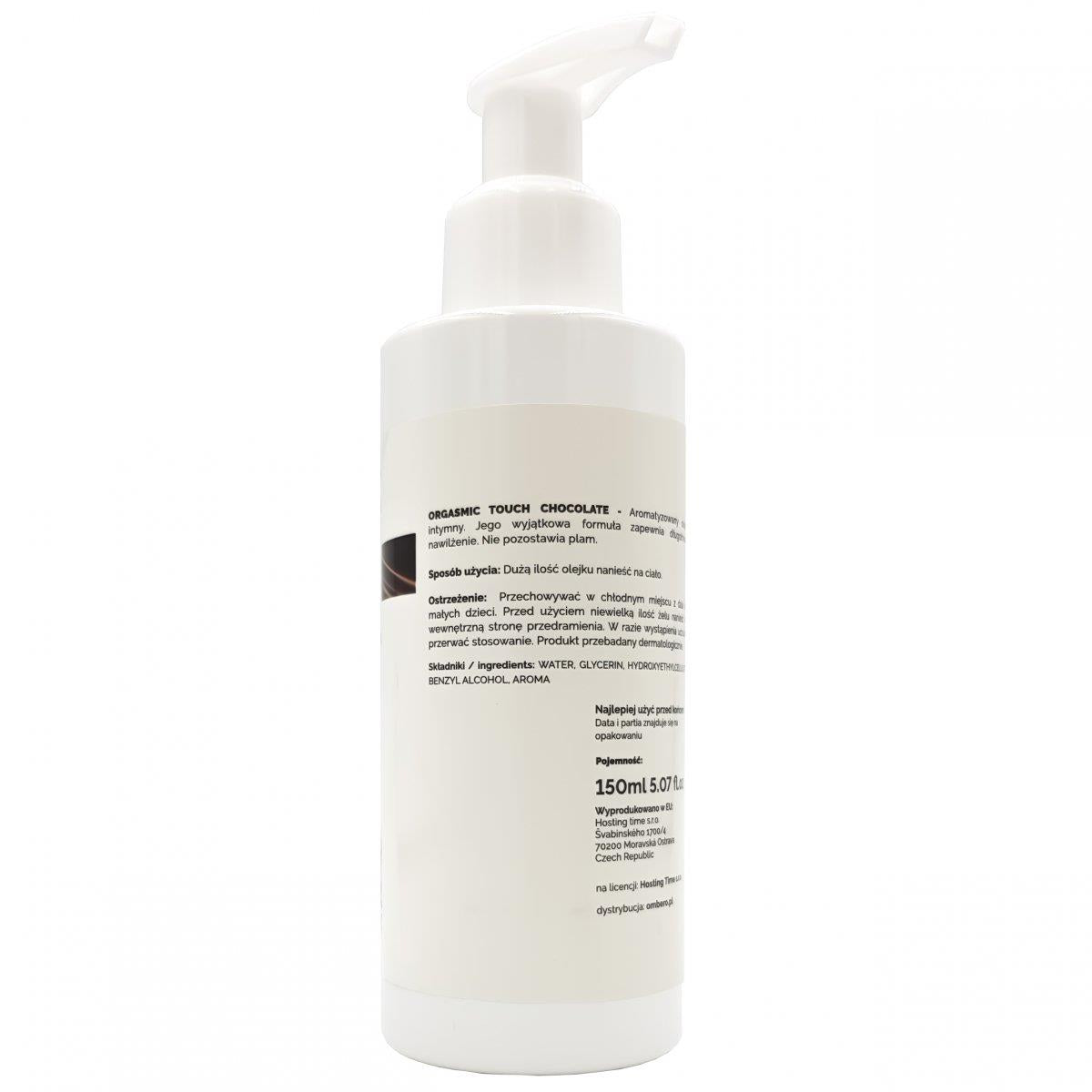 Ulei de masaj cu ciocolată LoveStim Orgasmic Touch 150 ml