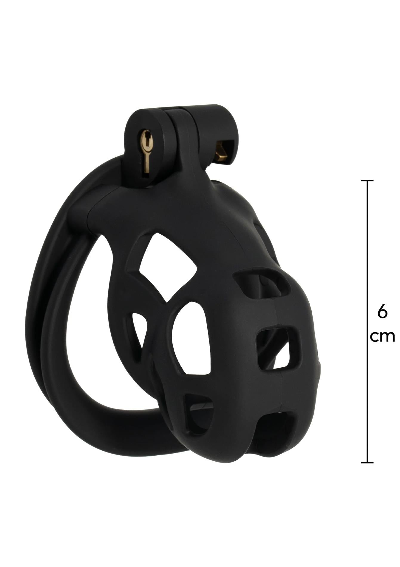Centură de castitate Hidden Desire Penis Prison Neagră 8 cm