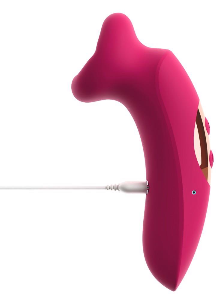 Stimulator de ventoză USB din silicon Oral Fun You2Toys 14,5 cm
