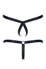 Tanga bărbătească cu spate deschis, set de 3 buc. Regnes Fetish Planet XXL XXXL